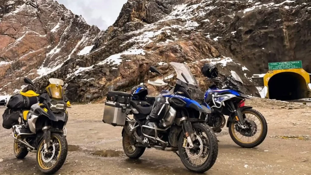 Viaje en moto por los Andes